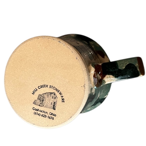 Mill Creek Stoneware Army National Guard Camouflage Mug Coshocton Ohio Patriotic - Picture 5 of 10